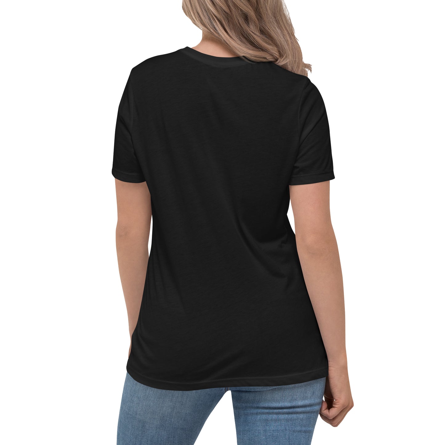 Trust God Women's Relaxed Fit Tee, Black