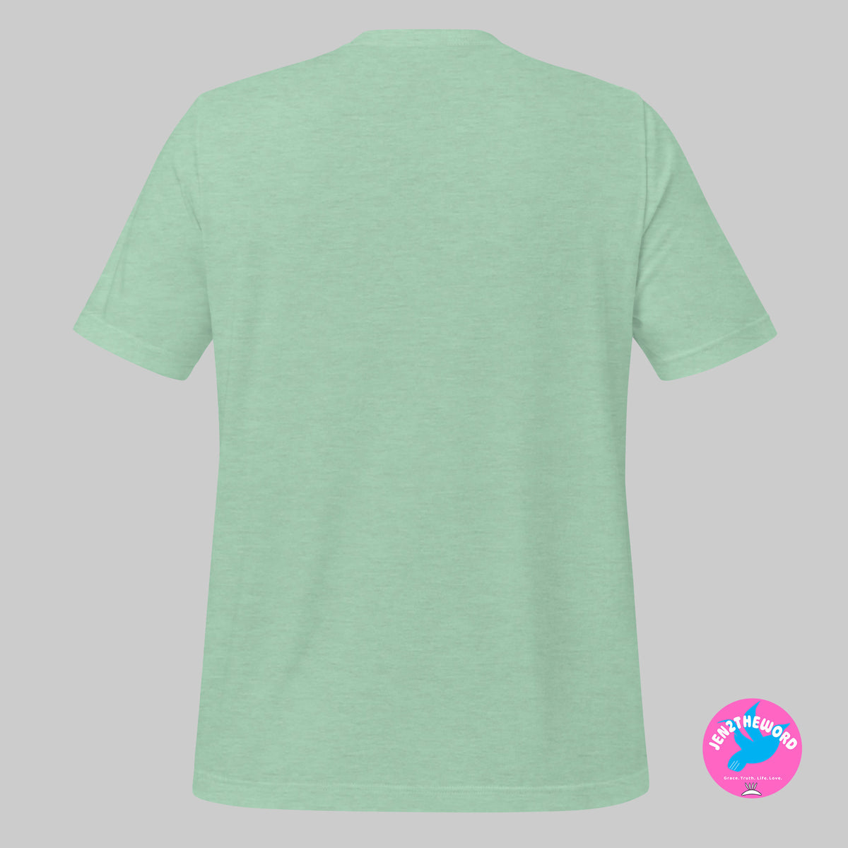Heather Prism Mint Christian unisex t-shirt for teens, men and women be not afraid