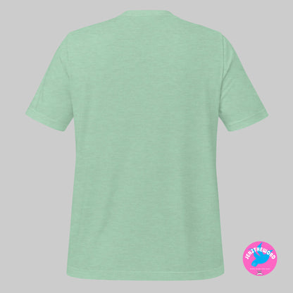 Heather Prism Mint Christian unisex t-shirt for teens, men and women be not afraid