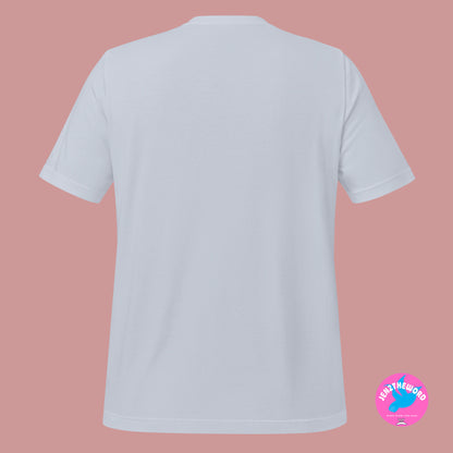 Light Blue Christian unisex t-shirt for teens, men and women be not afraid