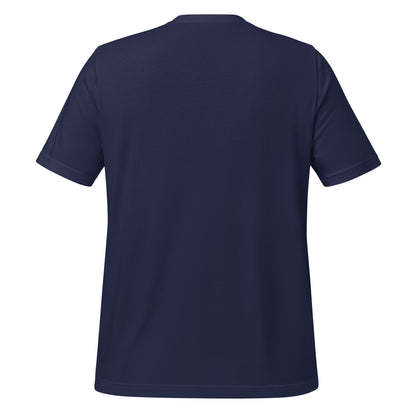 Be not afraid only believe Christian tee, Navy